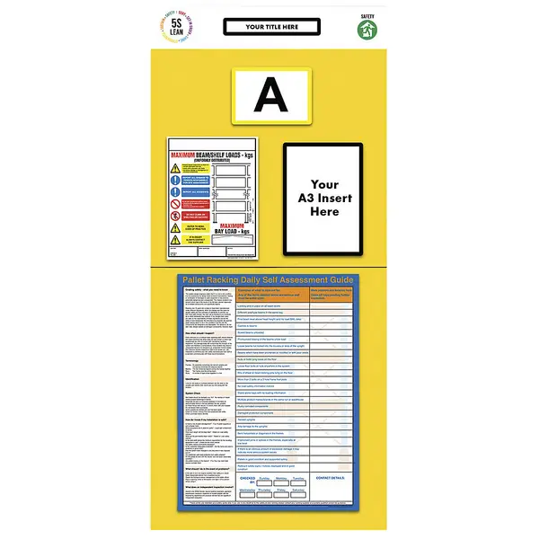 Image of rack assessment, HxW 2000 x 900 mm, rack assessment, HxW 2000 x 900 mm, yellow