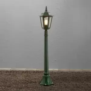 Image of Firenze Outdoor Basic Pathway Bollard Post Bollard Light Shiny Green, IP43