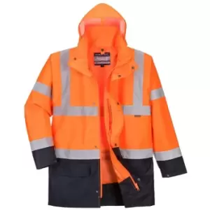 Image of S766YBRL - sz Essential 5-in-1 Two-Tone Jacket - Yellow/Black - Portwest