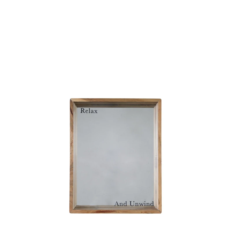 Image of Gallery Relax Wall Mirror Natural unisex 50x10x40cm