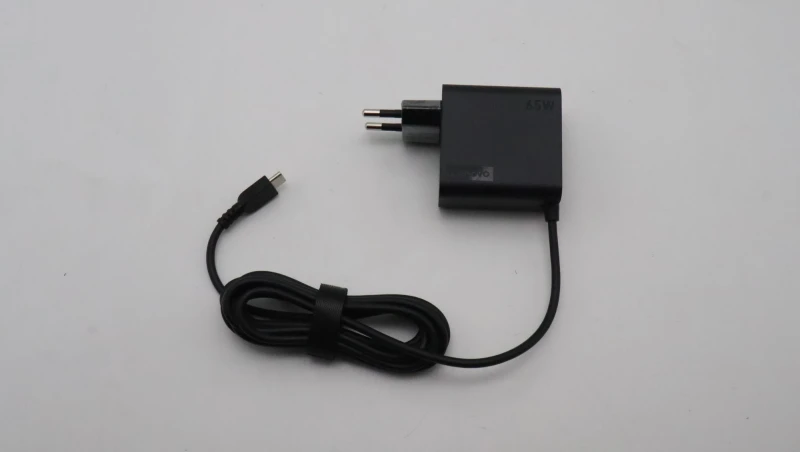 Image of Lenovo 5A11J75649 power adapter/inverter Indoor 65 W Black