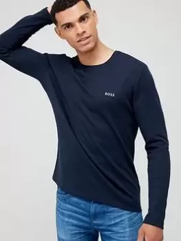 Image of Boss Boss Bodywear Waffle Longsleeve Lounge Top