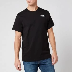 Image of The North Face Mens Redbox Short Sleeve T-Shirt - TNF Black - M