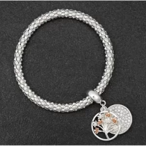 Image of Botanical Two Tone Glam Agapanthus Bracelet