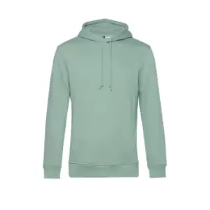 Image of B&C Mens Organic Hoodie (L) (Sage Green)