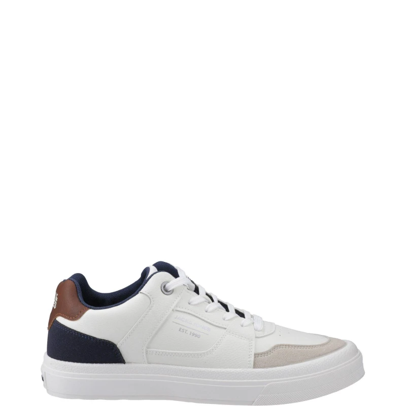 Image of Jack and Jones Barton Combo Trainer Casual Shoes 7 (41) White 01522301270