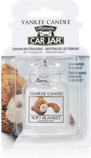 Image of Soft Blanket (Pack Of 6) Yankee Candle Ultimate Car Jar Air Freshener