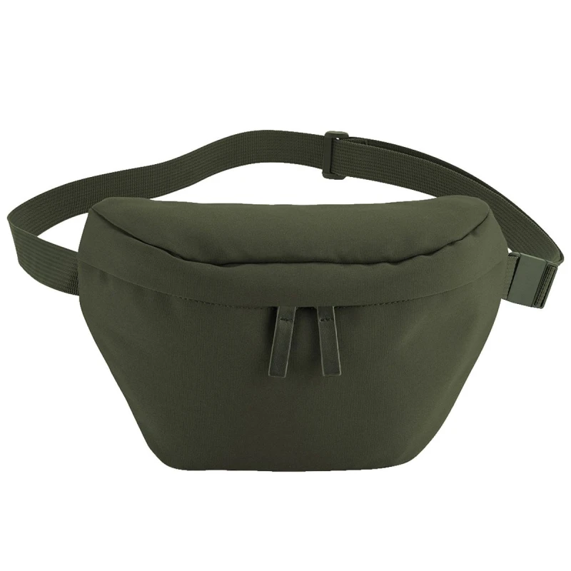 Image of Bagbase Simplicity 1L Waist Bag in Green Green Unisex One Size