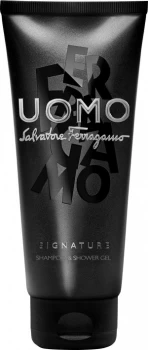 Image of Salvatore Ferragamo Uomo Signature Shampoo & Shower Gel 200ml
