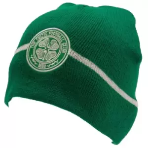Image of Celtic FC Unisex Adult Beanie (One Size) (Green)