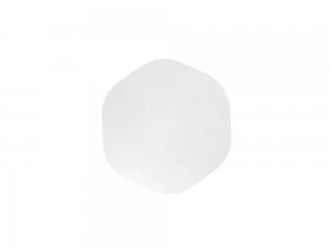 Image of Wall Light 19.2cm Hexagonal 12W LED 3000K, 1080lm, Matt White