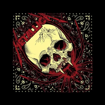 Image of Metallica - Spider Skull Unisex Bandana - Black