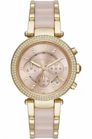 Image of Ladies Michael Kors PARKER Chronograph Watch MK6326