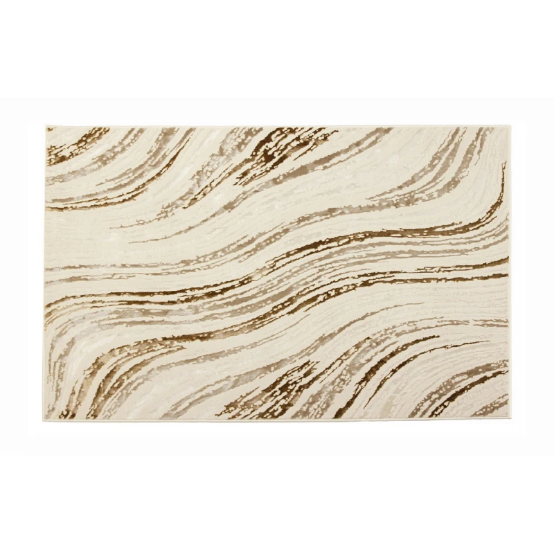 Image of Esselle Solar Saturn Natural / Copper 160 x 230cm Rug Natural unisex 160x230cm