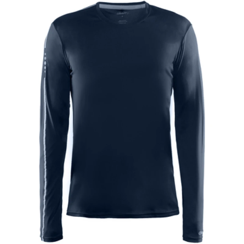 Image of Craft CRAFT Men Mind Long Sleeve T-Shirt in Navy Size: 2X-large Navy XXL Male 5057819485790