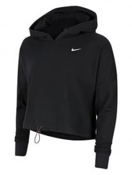 Image of Nike Training Icon Clash Pullover Hoodie - Black, Size XS, Women