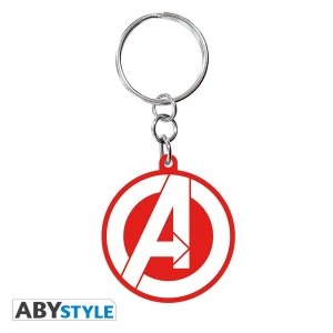 Image of Marvel - Avengers Logo PVC Keyring