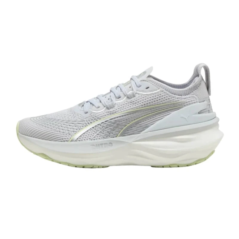 Image of Puma ForeverRun NITRO 2 White Gray SS26 Women's Shoes, Size 39 - EUR