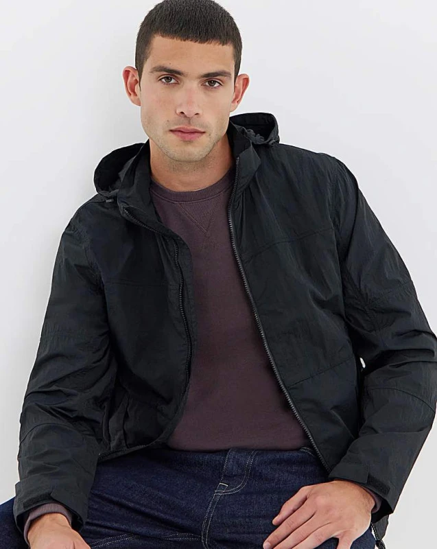 Image of Lyle & Scott Lyle & Scott Jacket - Black - Lyle & Scott - Size: XL45 Black Male XL45 LS19703