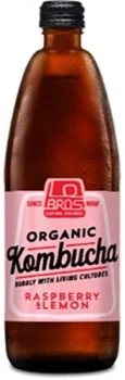 Image of Lo Bros Organic Kombucha - Raspberry & Lemon - 750ml (Case of 6)