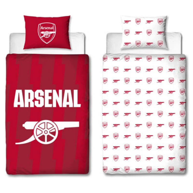 Image of Arsenal Football Club Lightning Single Duvet Cover