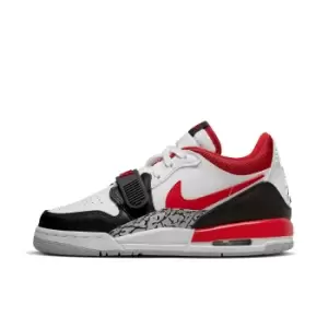 Image of Jordan Air Jordan Legacy 312 Low Gs, White/fire Red-black-wolf Grey