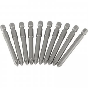 Image of Stanley Pozi Screwdriver Bit PZ2 70mm Pack of 10