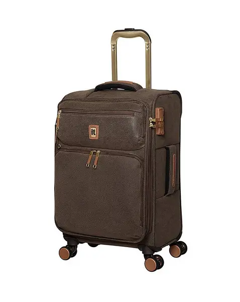 Image of IT Luggage Enduring Cabin Kangaroo Brown Suitcase