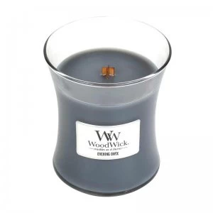 Image of WoodWick Evening Onyx Medium Jar Candle 275g