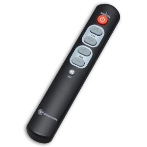 Image of Amplicomms BKR11 Big-Button Universal TV Remote Control