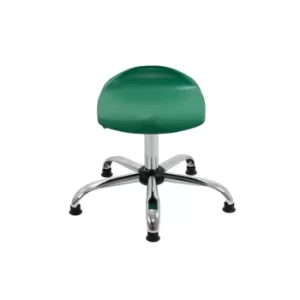 Image of TC Office Titan Swivel Junior Stool with Glides 465-555mm, Green
