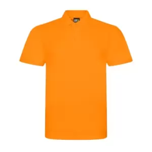 Image of PRO RTX Mens Pro Pique Polo Shirt (M) (Orange)