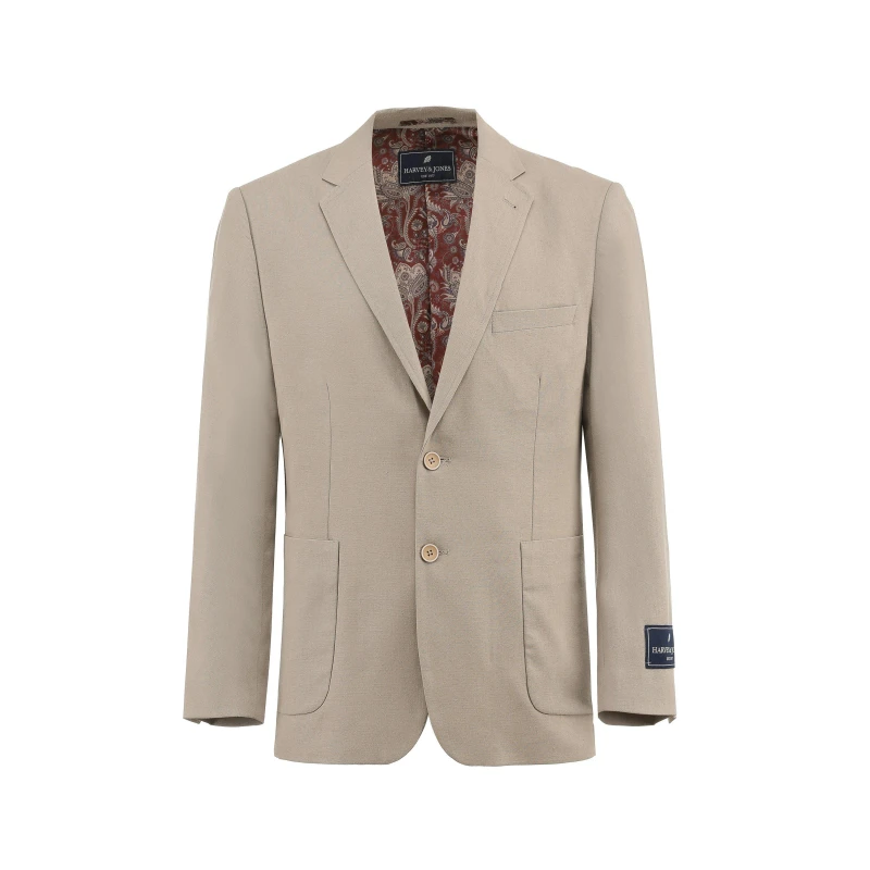 Image of Harvey and Jones Blazer - Grey Grey M