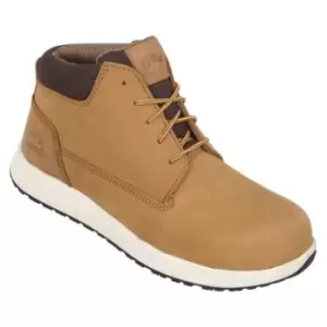 Image of Himalayan 4412 Tan Non Metallic Toe Capped Unisex Safety Boots, UK 7, EU 41