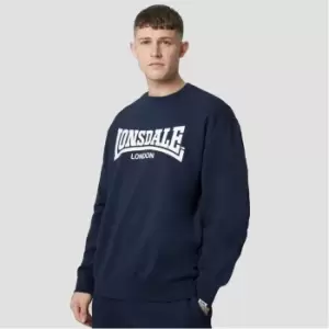 Image of Lonsdale Essentials Crewneck Sweatshirt - Blue