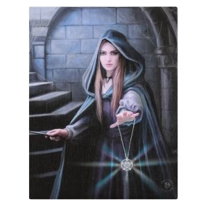 Image of Light in the Darkness Canvas by Anne Stokes