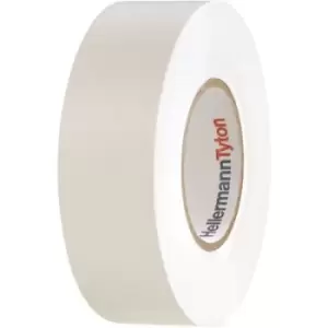Image of HellermannTyton HelaTape Flex 1000+ 710-10607 Electrical tape HelaTape Flex 1000+ White (L x W) 20 m x 19mm
