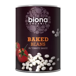 Image of Biona Organic Baked Beans in Tomato Sauce 420g