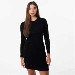 Image of Jack Wills Rib Mini Dress - Black
