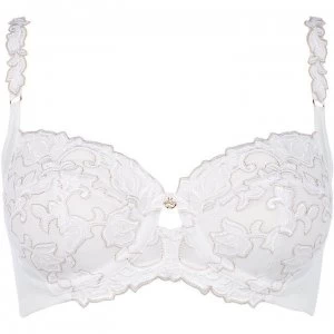 Image of Florale Iris W Bra - White