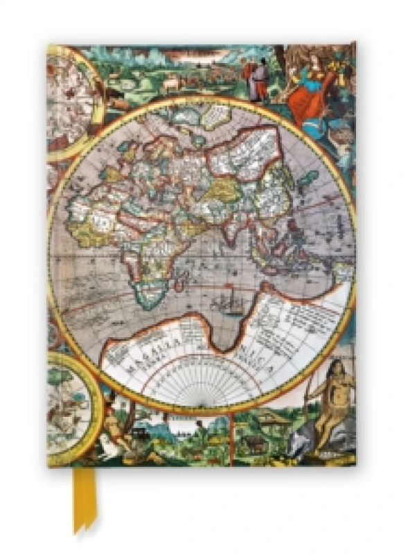 Image of Pieter van den Keere: Antique Map (Foiled Journal) Notebook / blank book