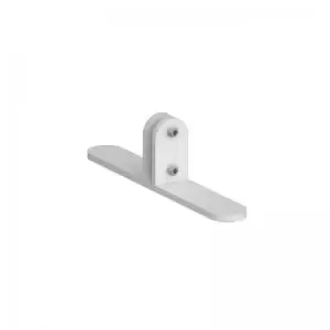 Image of Acrylic free-standing desktop screen bracket - white single