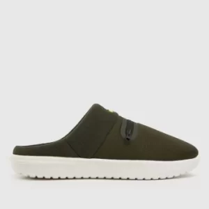 Image of Nike Dark Green Burrow Sandals