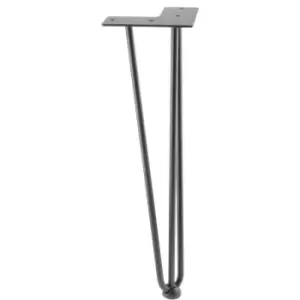 Image of Harpin Metal Industrial Coffe Furniture Table Leg - Size 406mm - Pack of 4