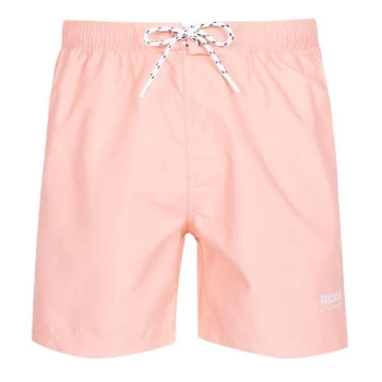 Image of SoulCal Print Reveal Swim Shorts Mens - Orange Palm Rvl