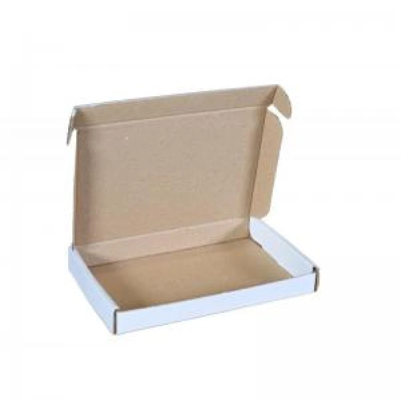 Image of LSM Letter Box 160 x 110 x 20mm Size A6 White (Pack 50) - PIP01