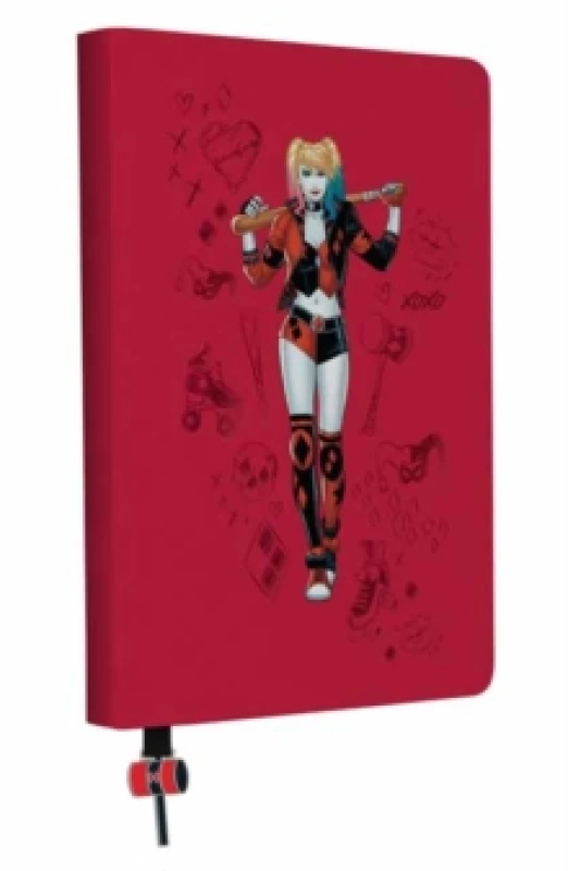Image of DC: Harley Quinn Journal with Ribbon Charm Hardback