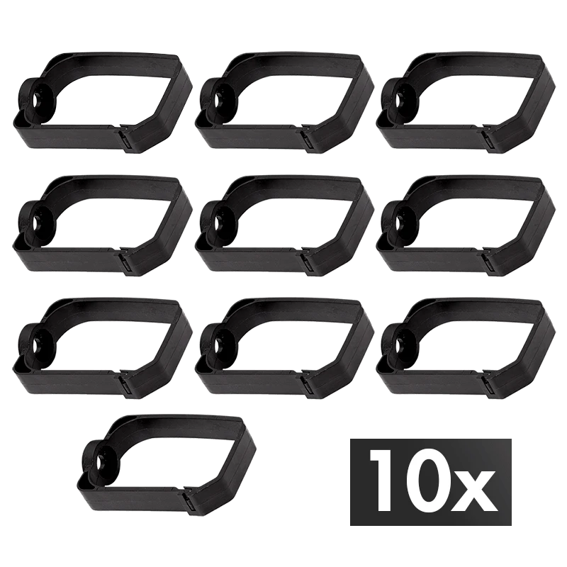 Image of LogiLink 19" Cable management ring 44 x 70 mm. set of 10 pcs.