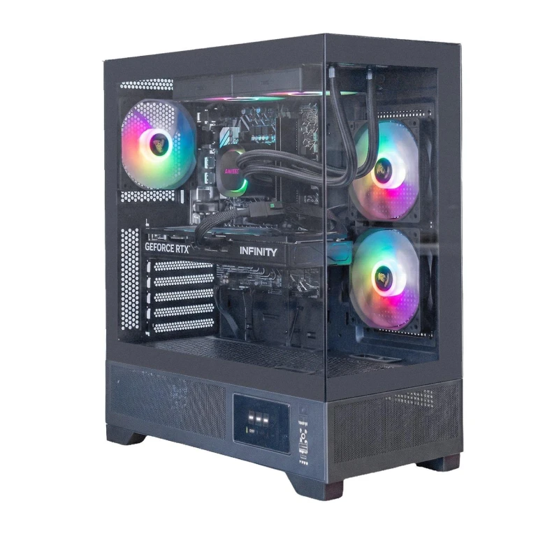 Image of Entity Entity Valkyrie RTX 5070 Gaming PC - Intel Core i7-14700F 32GB 2TB SSD - Black unisex One Size