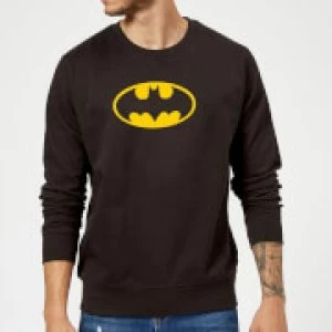Image of Justice League Batman Logo Sweatshirt Black